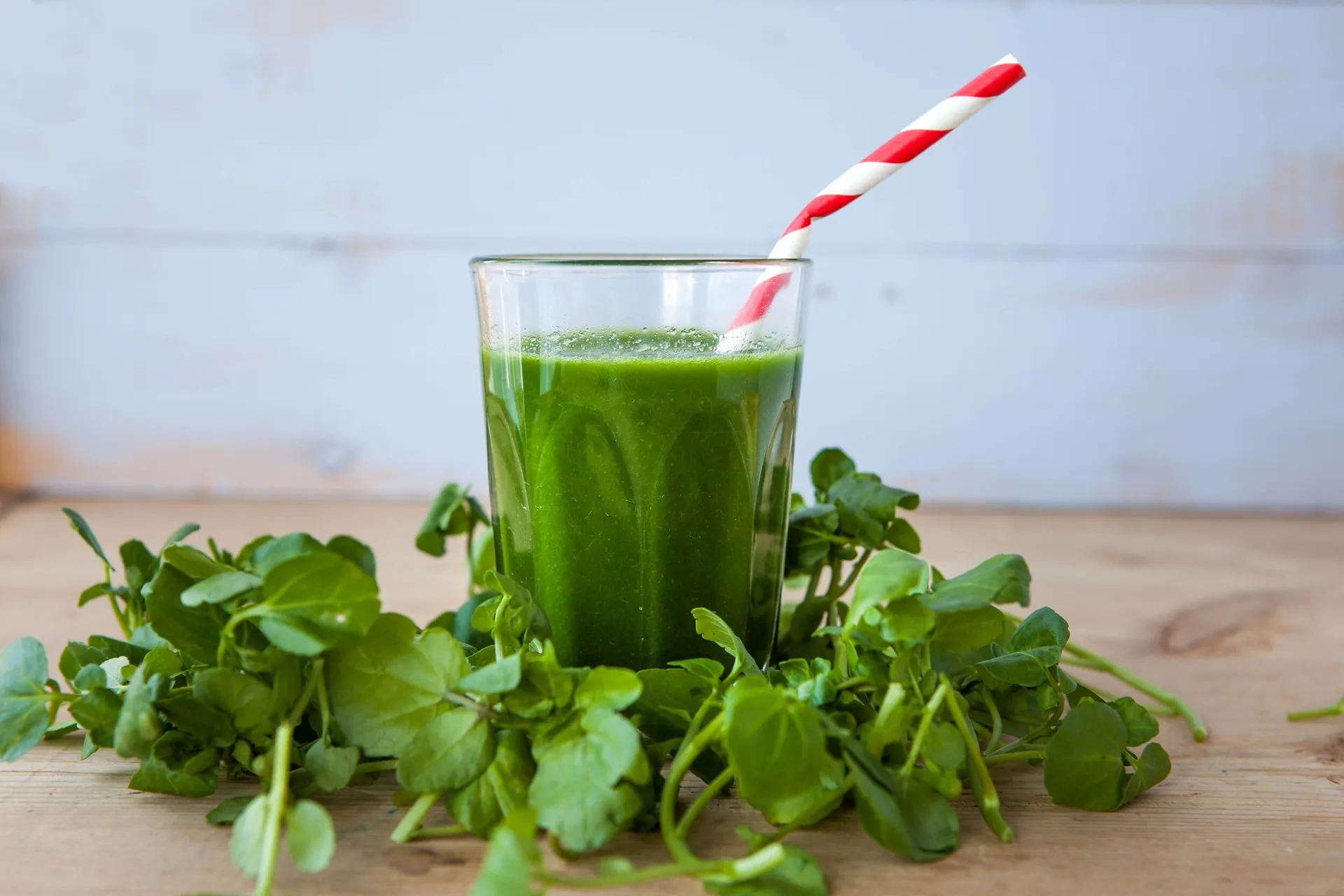 Photo of watercress smoothie